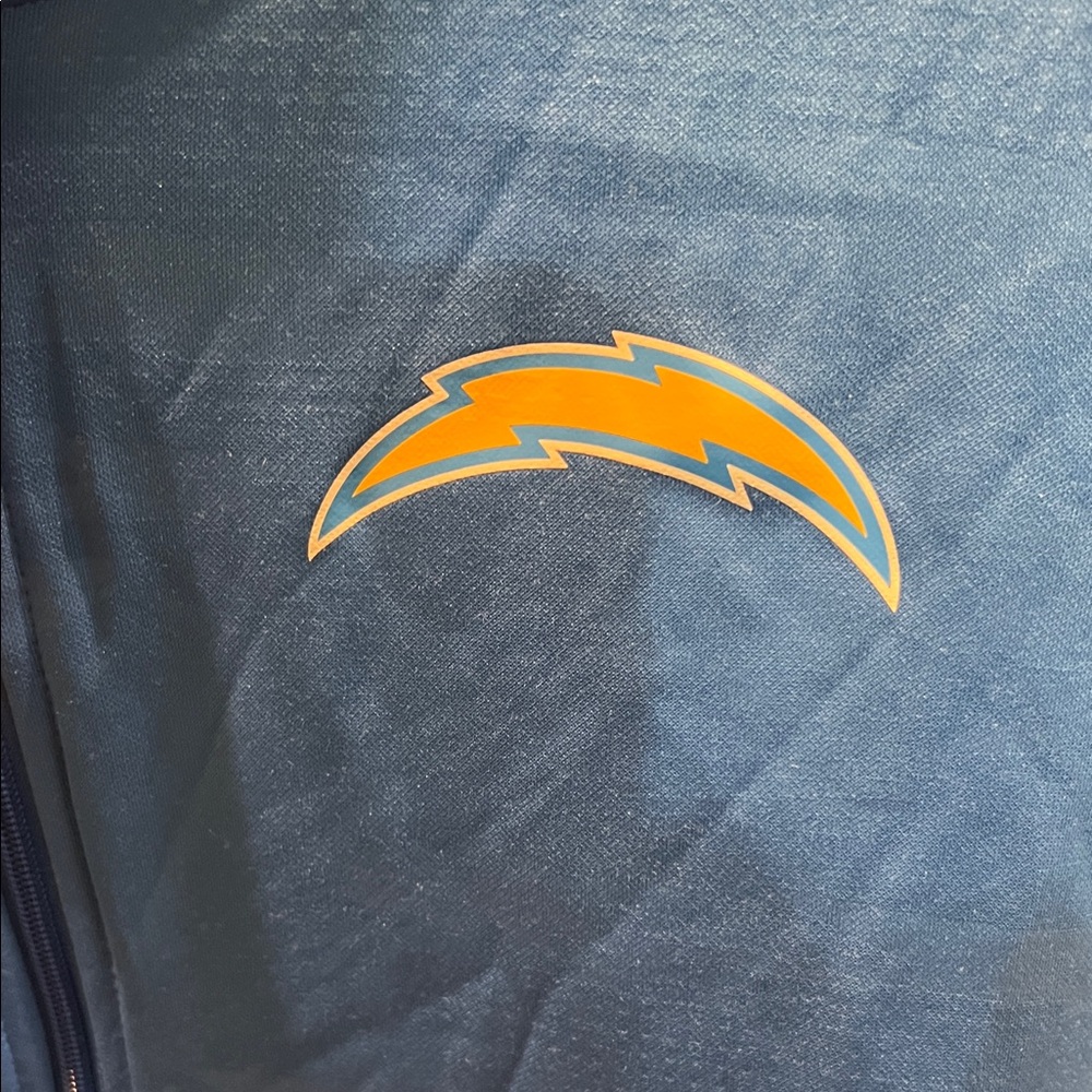 Los Angeles Chargers Blue Performance Jacket - Picture 2 of 6